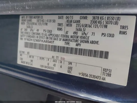 2015 Ford Transit Wagon XLT