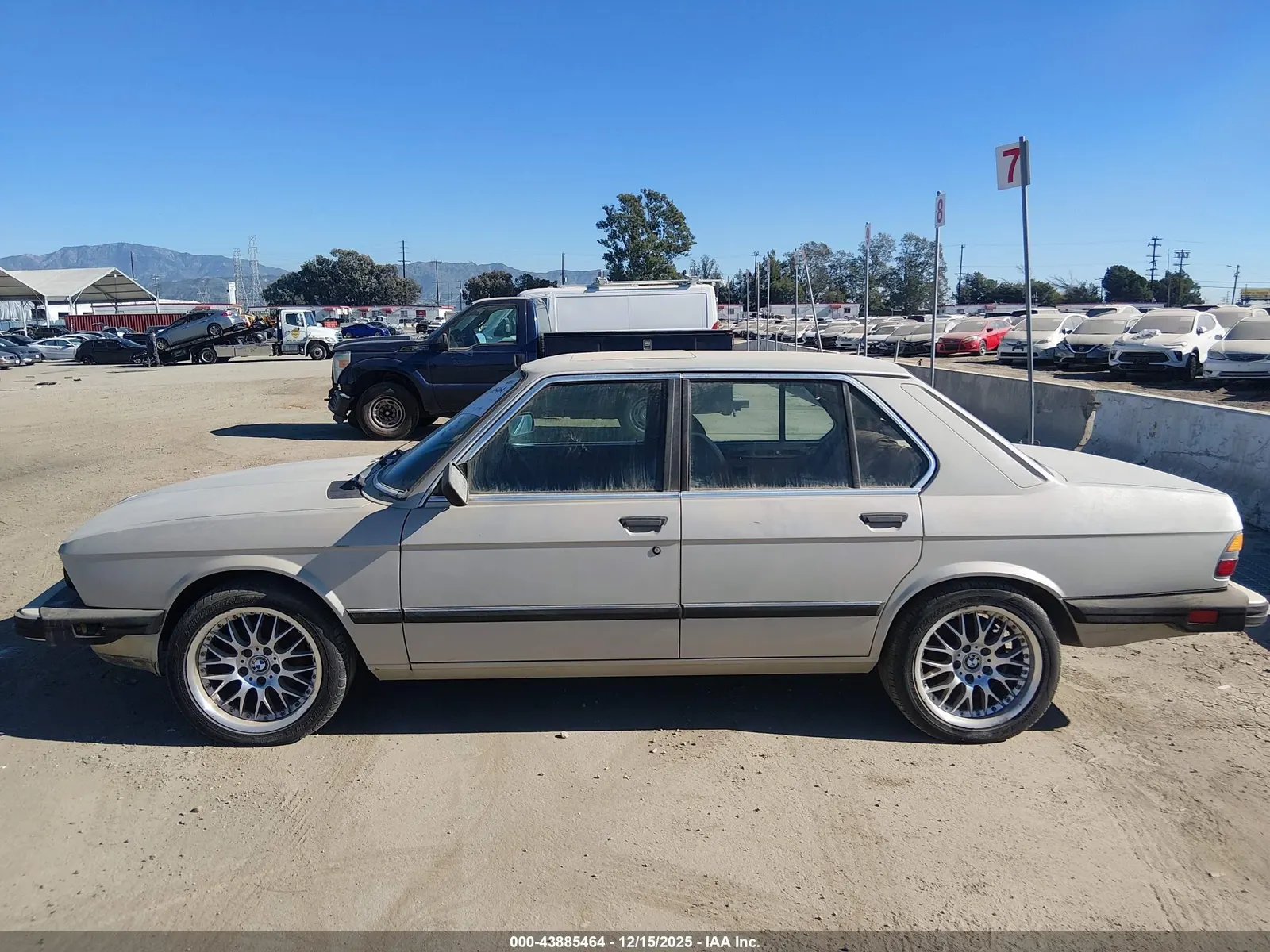 1986 BMW 528 - 533 - 633 - 733 528E