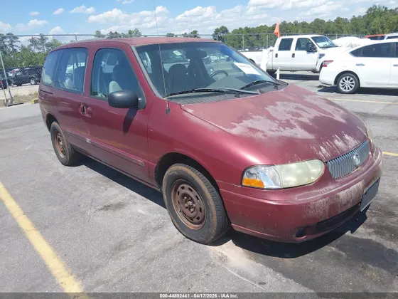 2002 Mercury Villager Value