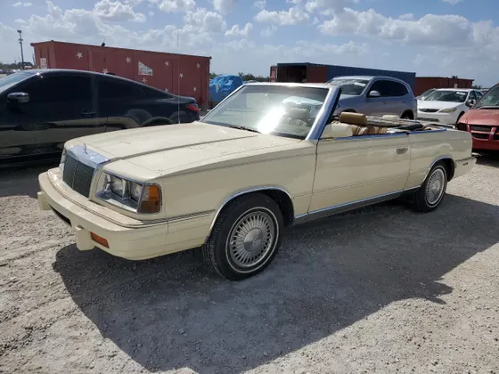 1986 Chrysler LeBaron