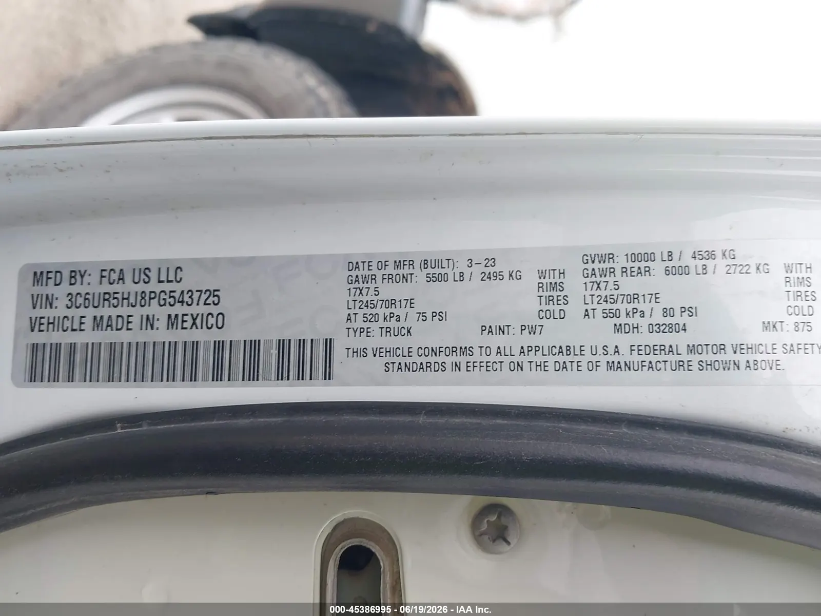 2023 Ram 2500 Tradesman