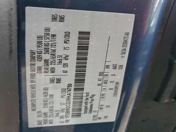 2024 Ford FORD TRANSIT T-350