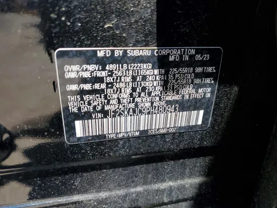 2023 Subaru Forester Sport