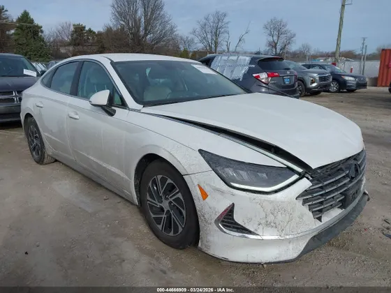 2022 Hyundai Sonata Hybrid Blue