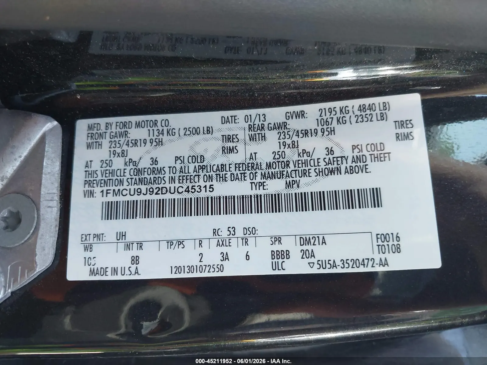 2013 Ford Escape Titanium