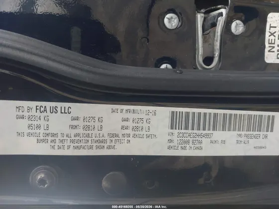 2017 Chrysler 300 300C