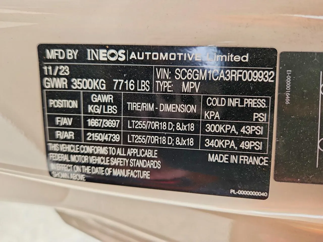2024 INEOS Grenadier Station Wagon GRENADIER