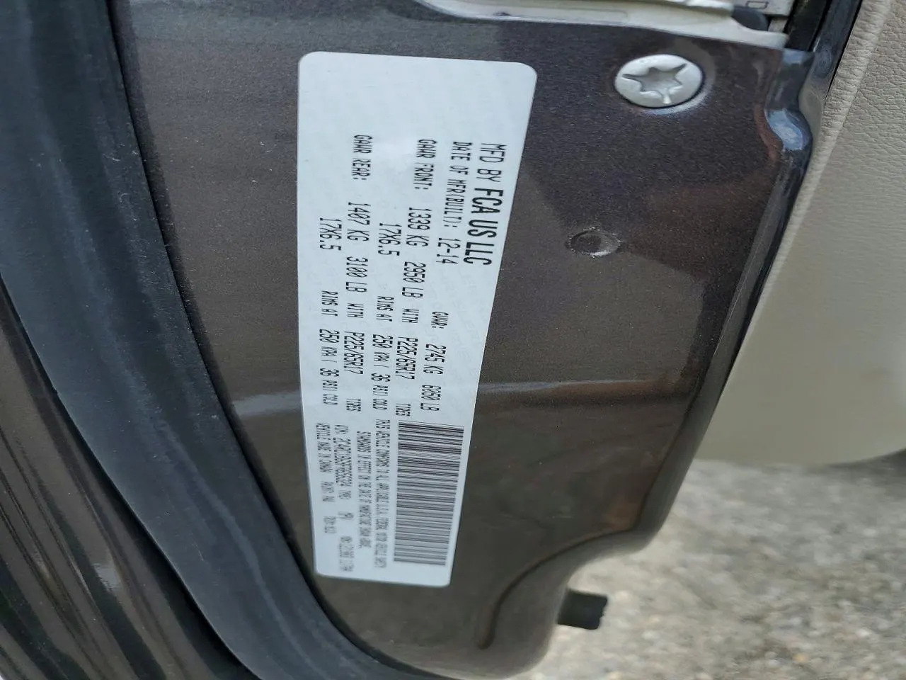 2015 Chrysler Town & Country Touring