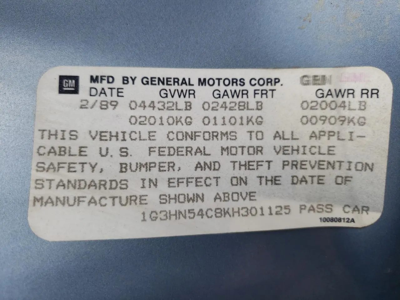 1989 Oldsmobile Delta 88 ROYALE