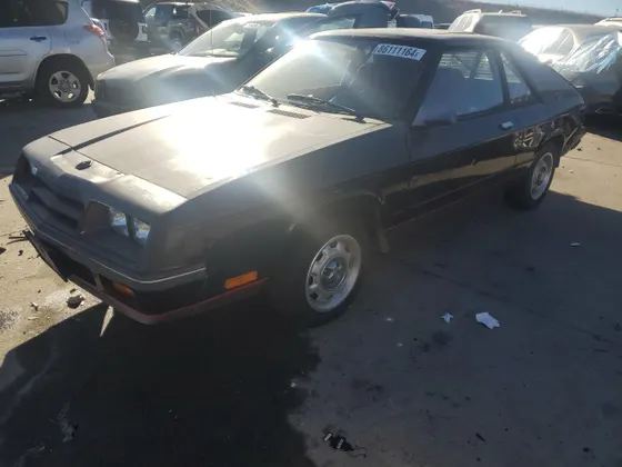 1984 Plymouth HORIZON TURISMO 2.2
