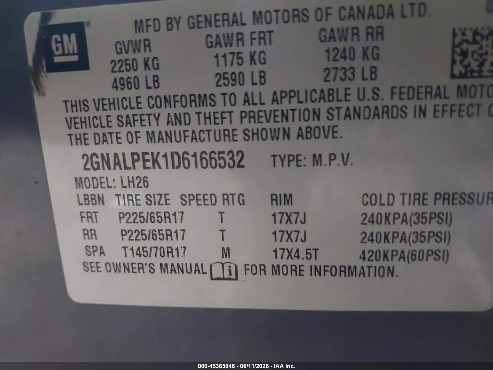 2013 Chevrolet Equinox LT