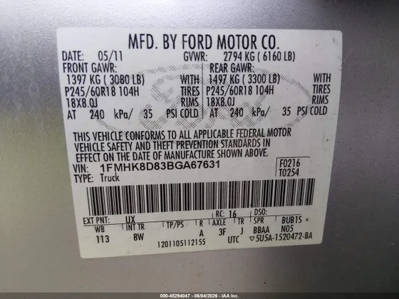 2011 Ford Explorer XLT