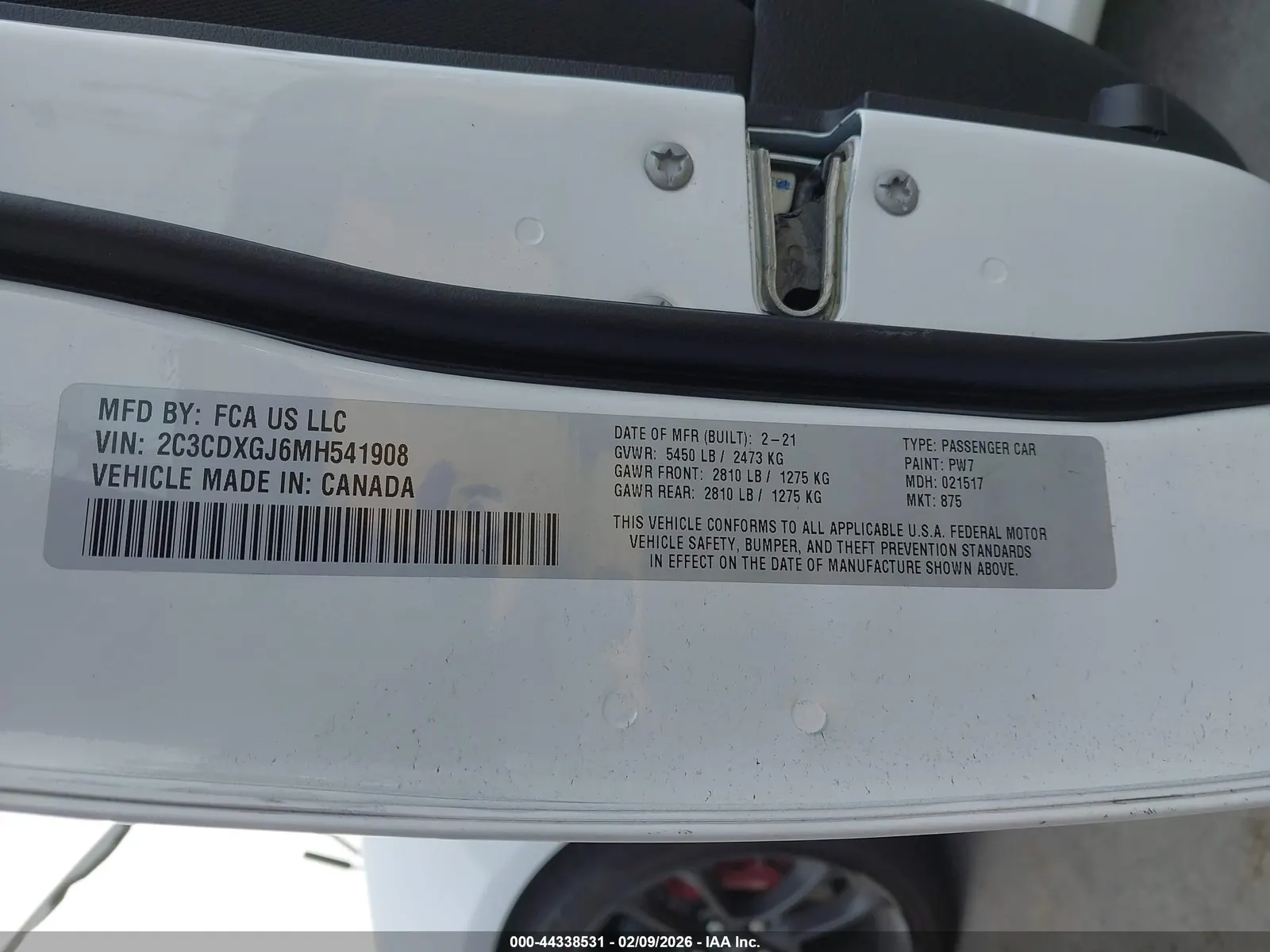 2021 Dodge Charger Scat Pack