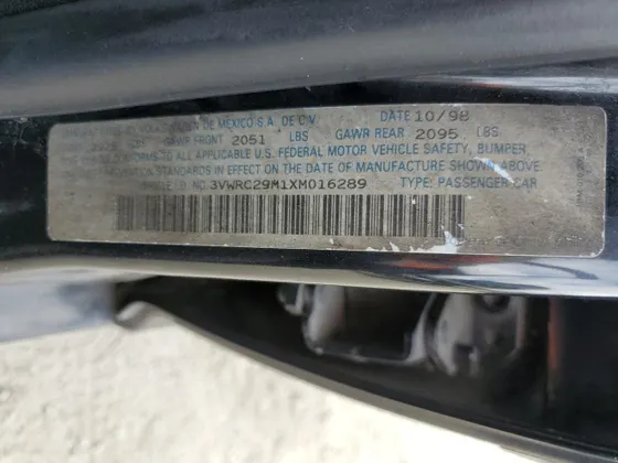 1999 Volkswagen Jetta GL