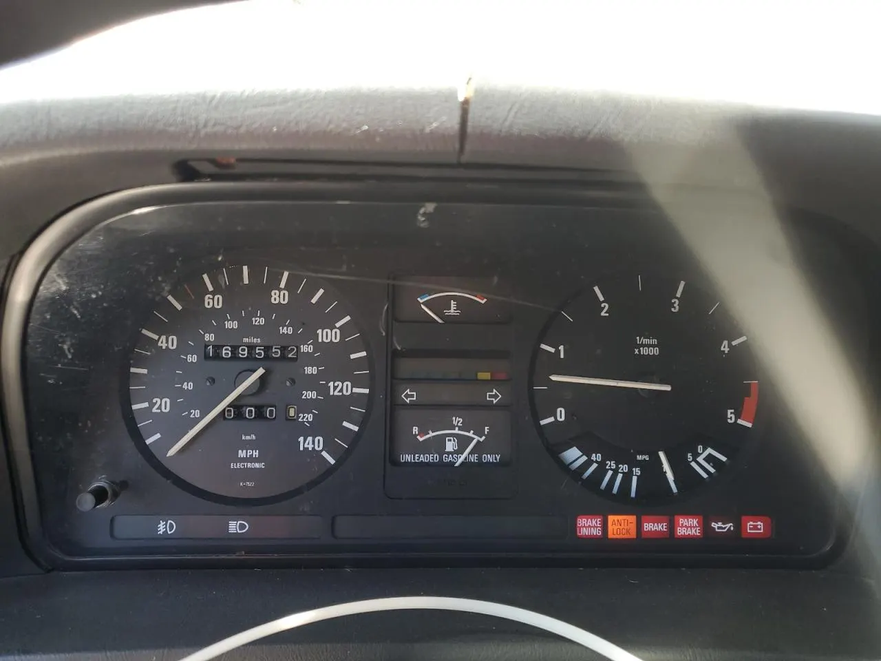 1986 BMW 528 - 533 - 633 - 733 528E
