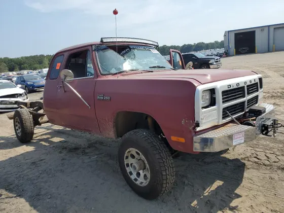 1992 Dodge D250 & W250 W-SERIES