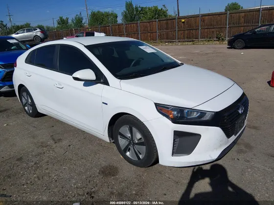 2019 Hyundai Ioniq Hybrid Blue