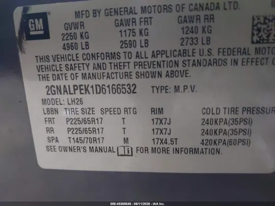 2013 Chevrolet Equinox LT
