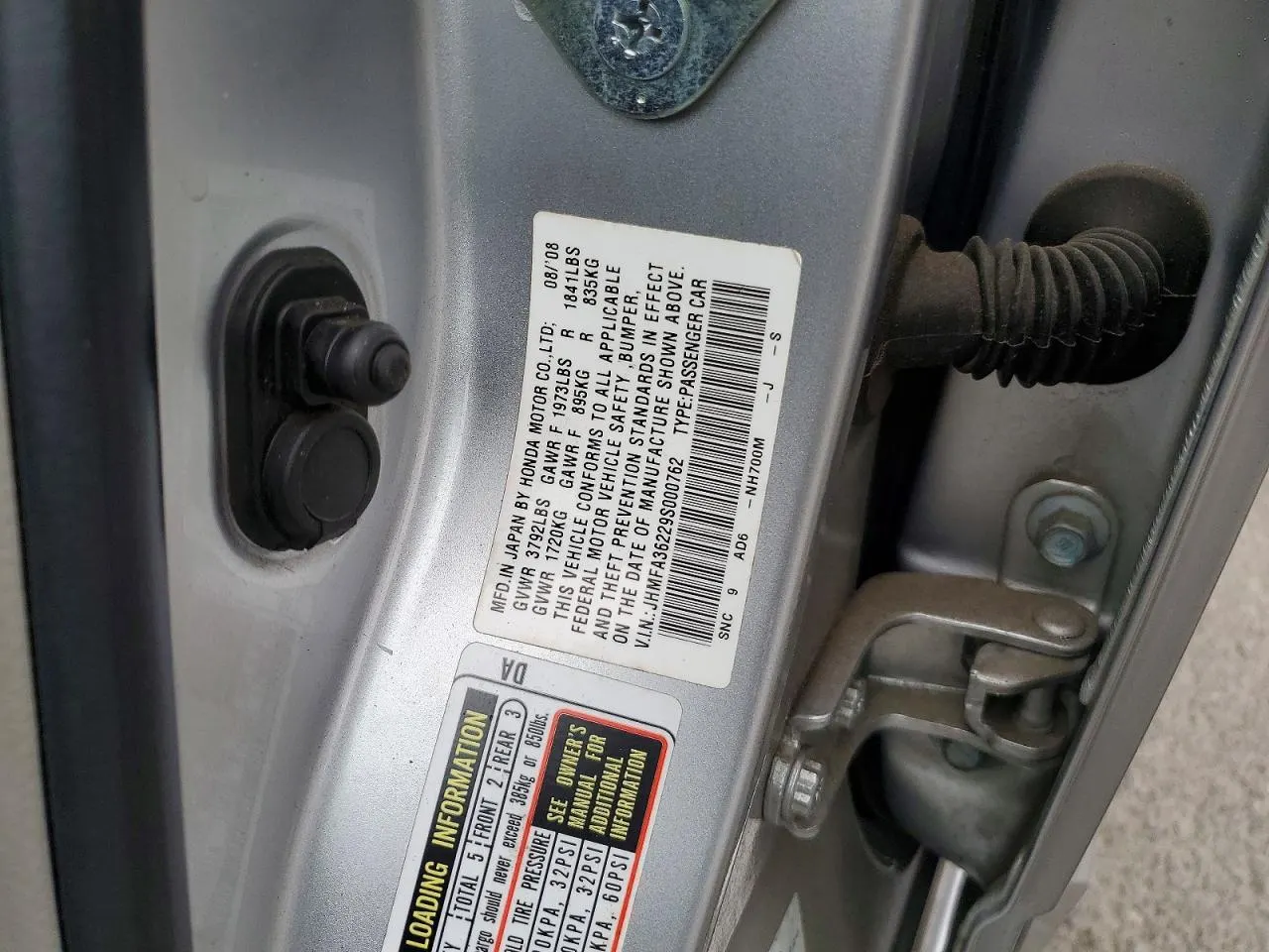 2009 Honda Civic Hybrid CIVIC