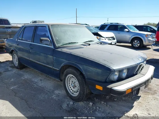 1984 BMW 528 - 533 - 633 - 733 528E