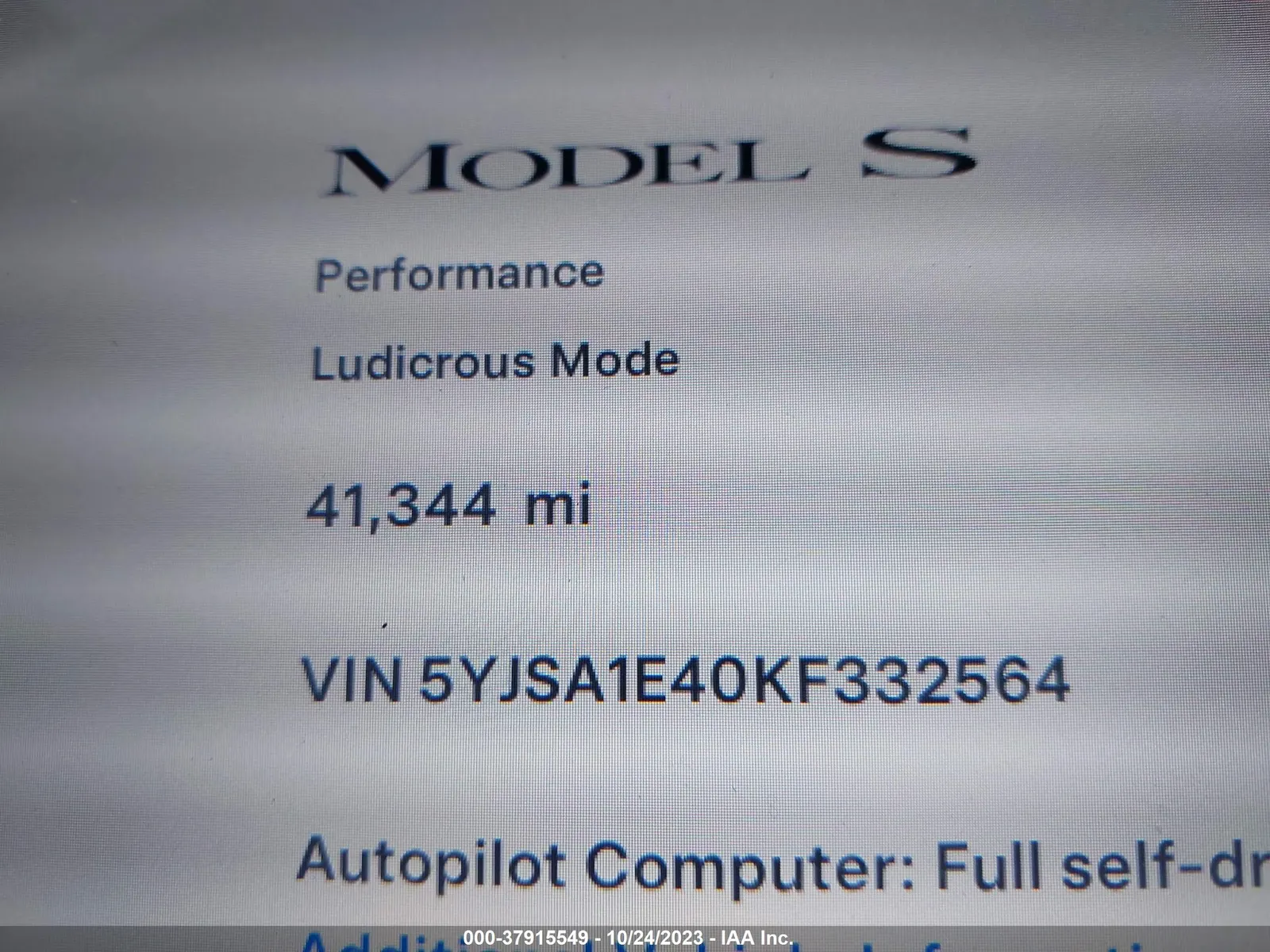 2019 Tesla Model S 100D
