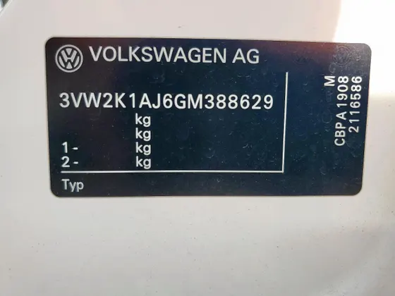 2016 Volkswagen Jetta
