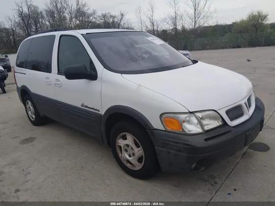 2000 Pontiac Montana 6-Passenger Seating