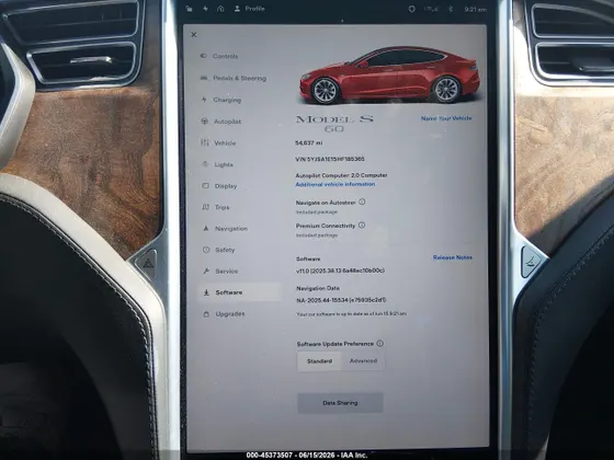 2017 Tesla Model S 60