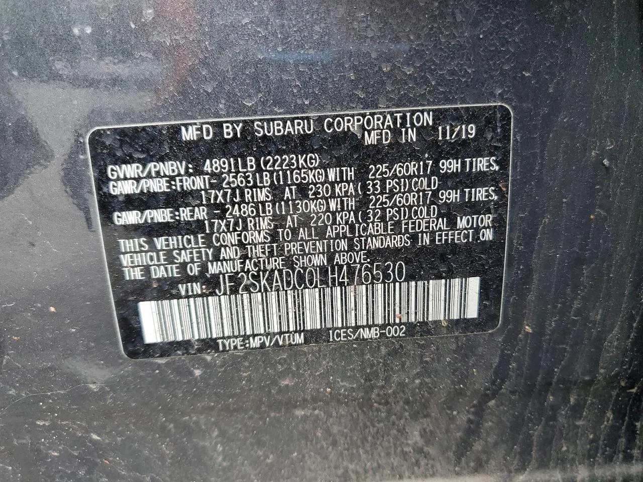 2020 Subaru Forester