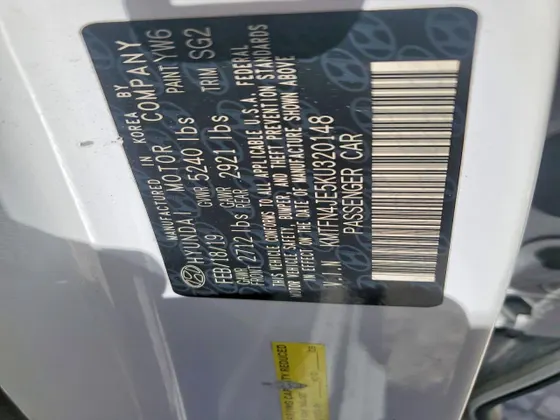 2019 Genesis G80 3.8L