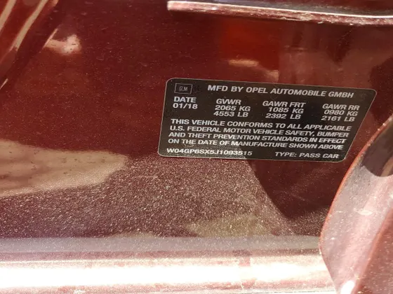2018 Buick Regal Sportback Essence