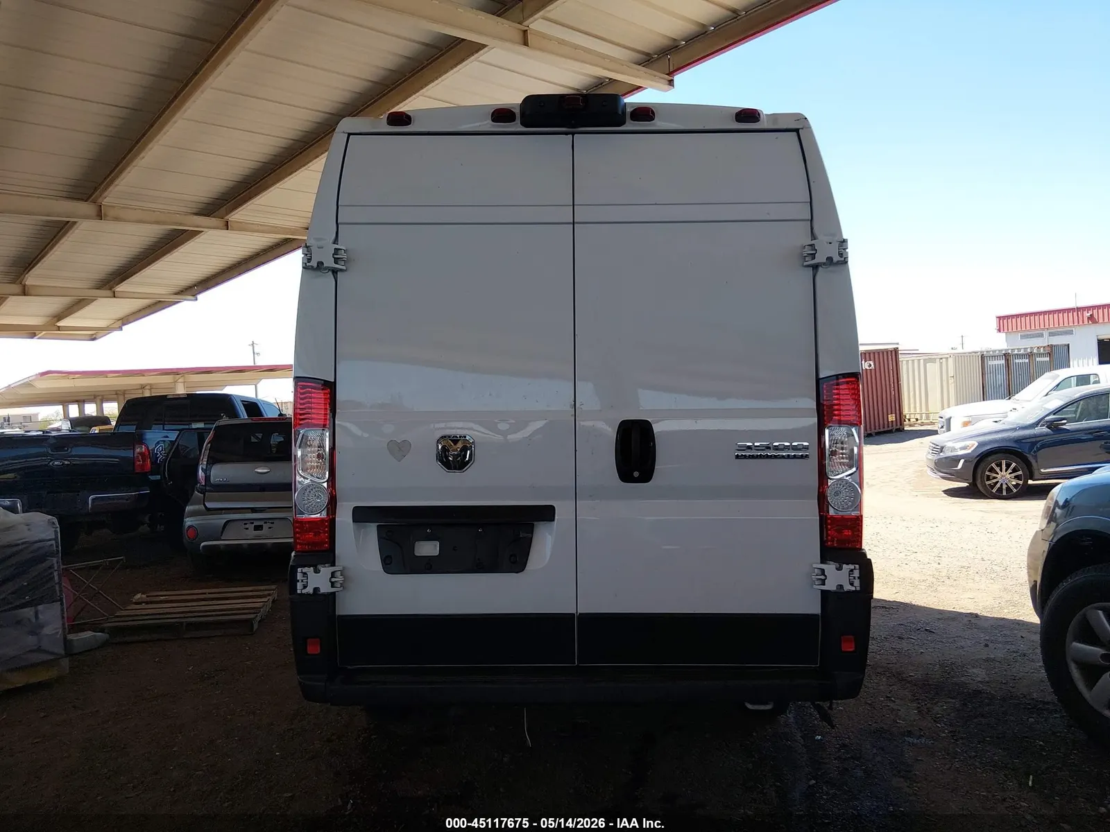 2023 Ram ProMaster Cargo Van CARGO VAN HIGH ROOF 159 WB EXT