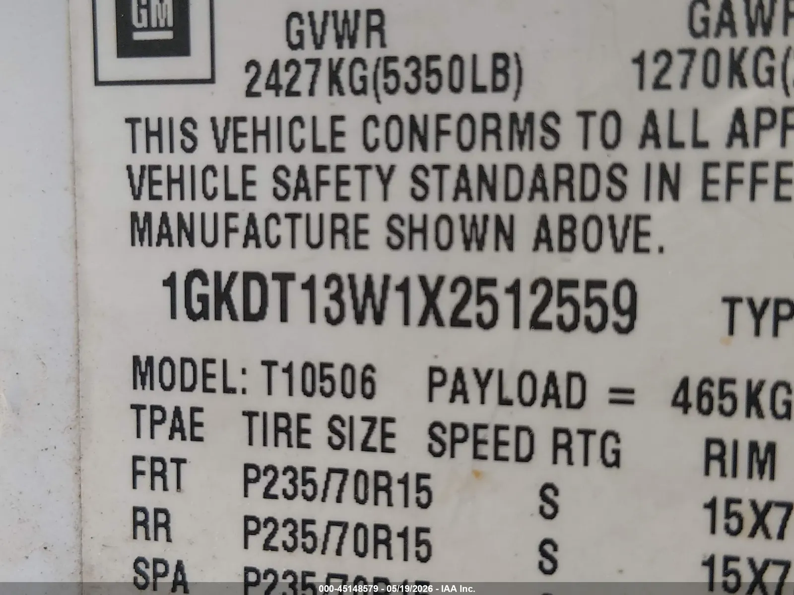 1999 GMC Jimmy SLT