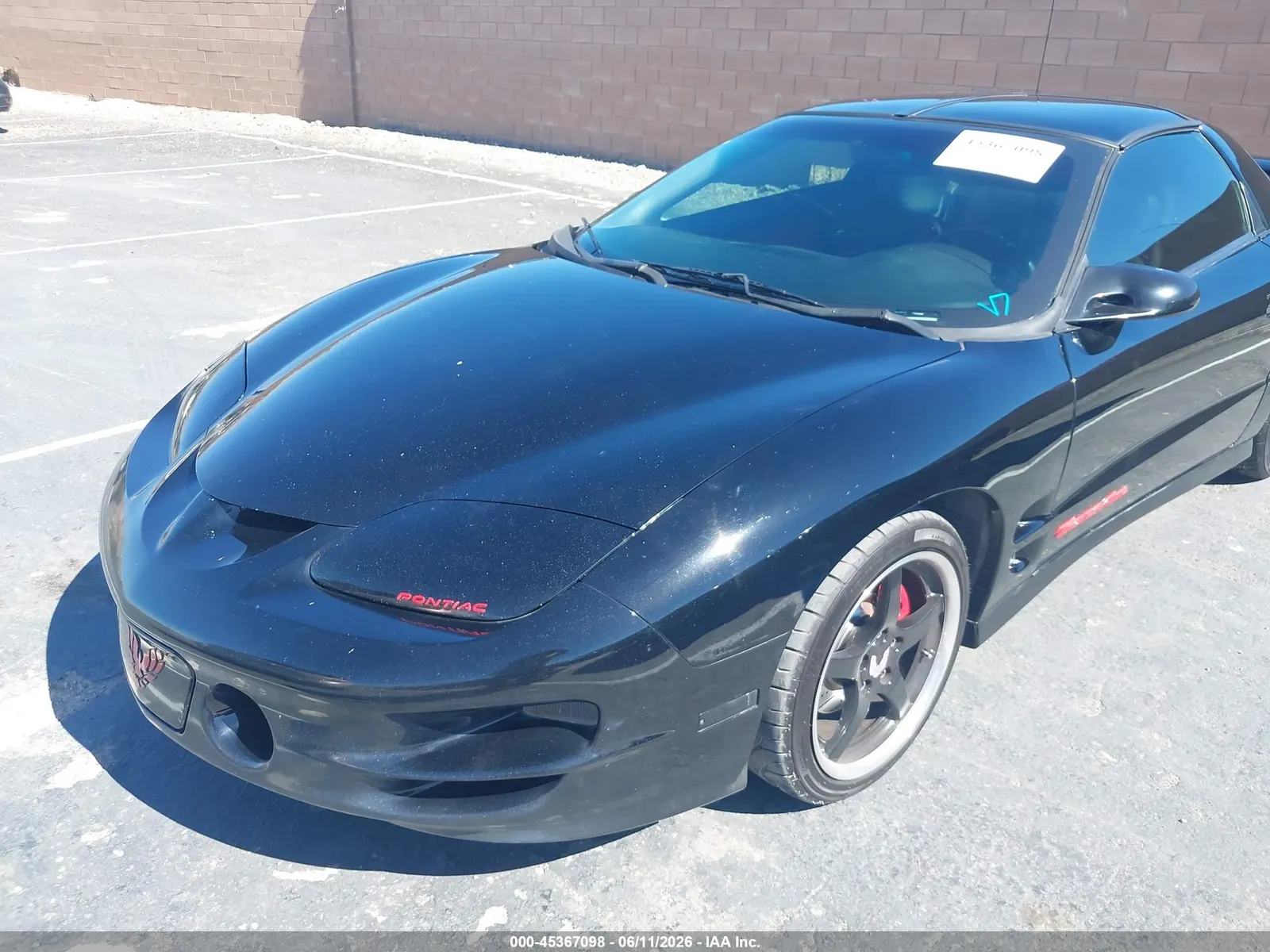 2002 Pontiac Firebird Formula