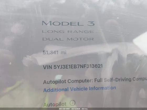 2022 Tesla Model 3 Long Range