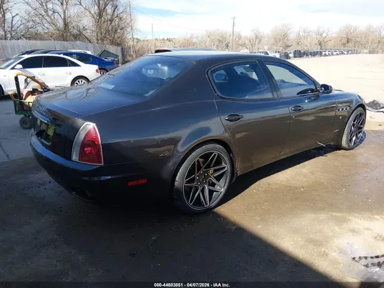 2008 Maserati Quattroporte BASE AUTOMATIC/EXECUTIVE GT AUTOMATIC/SPORT GT S AUTOMATIC