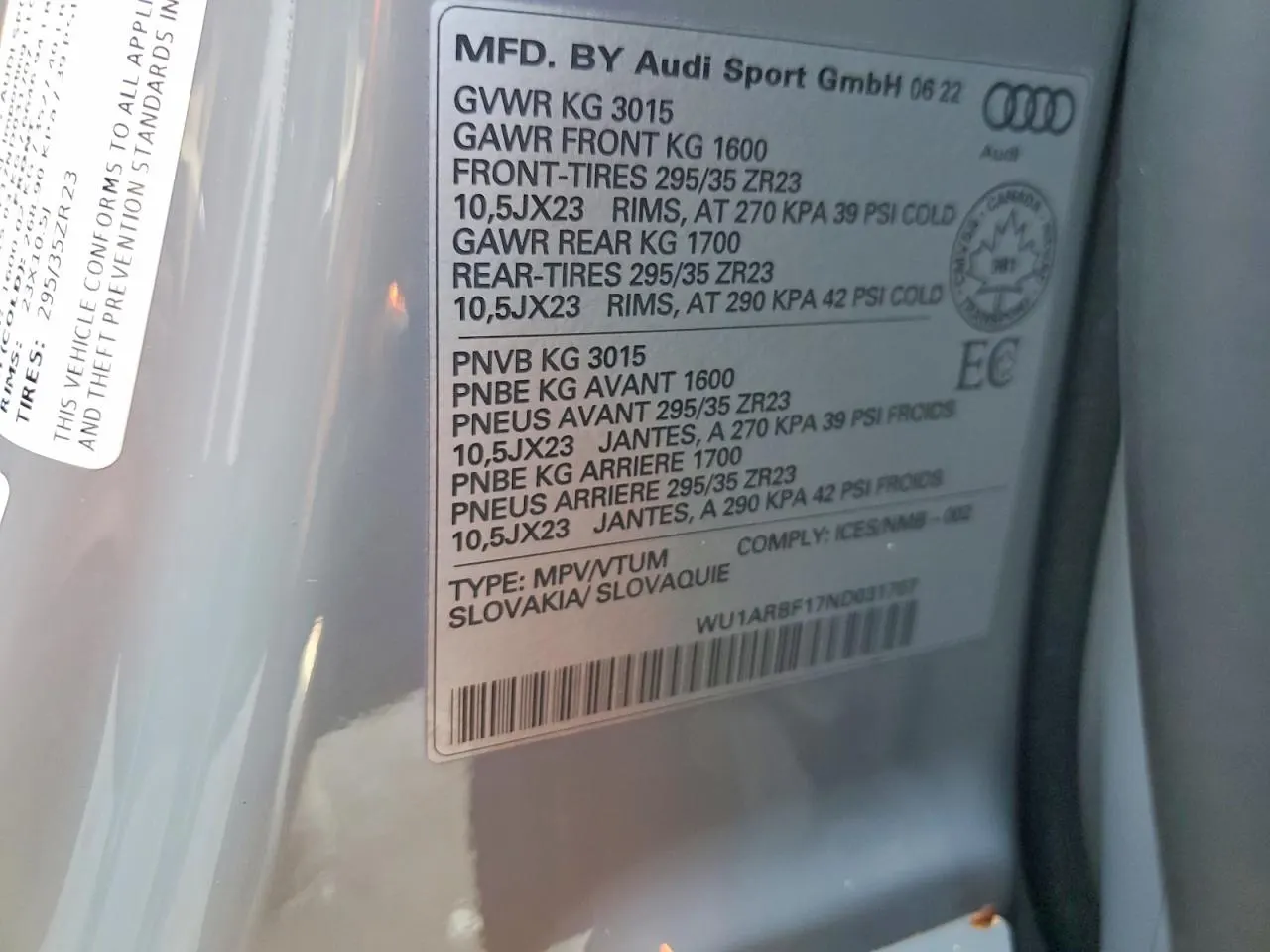 2022 Audi RS Q8