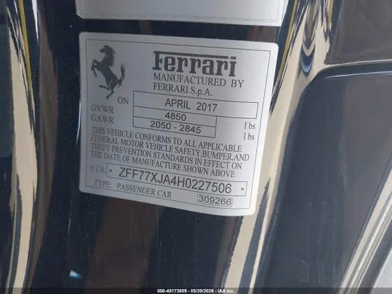 2017 Ferrari California T T