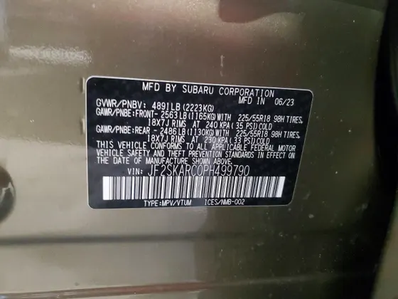 2023 Subaru Forester Touring