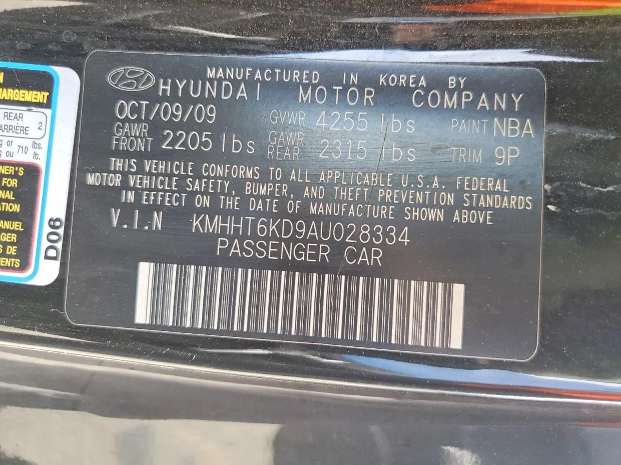 2010 Hyundai Genesis Coupe Premium