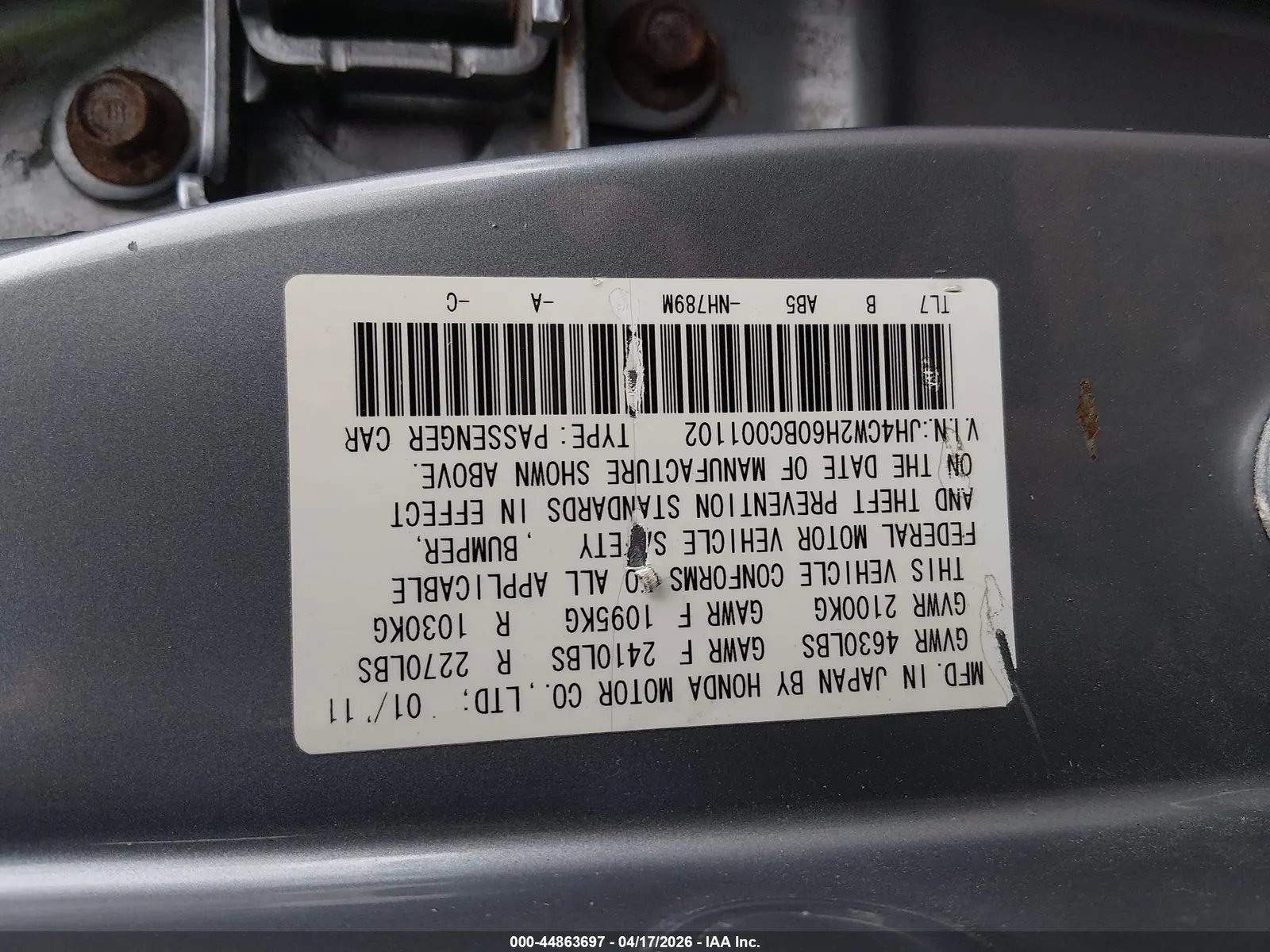 2011 Acura TSX Sport Wagon Tech Pkg