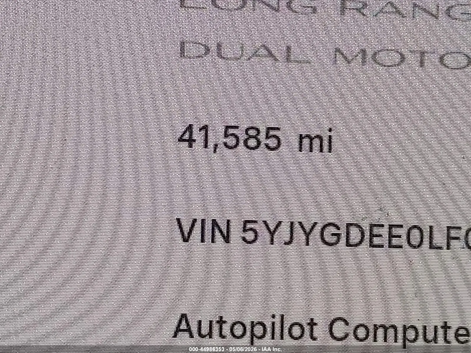 2020 Tesla Model Y Long Range