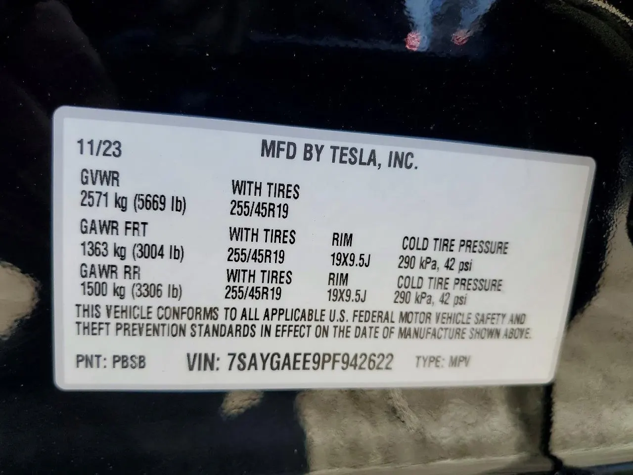 2023 Tesla Model Y Long Range