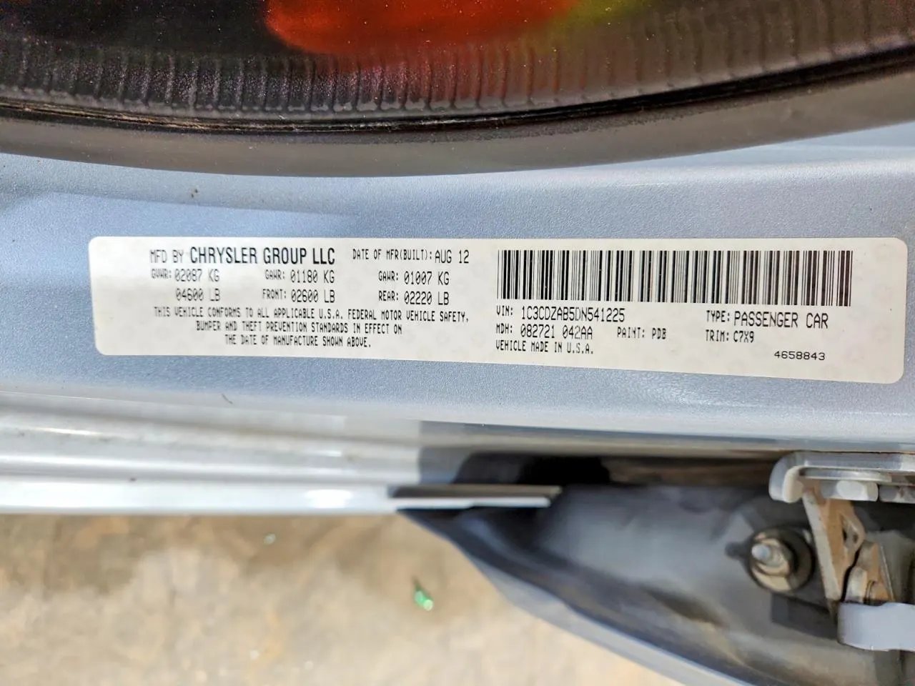 2013 Dodge Avenger SE