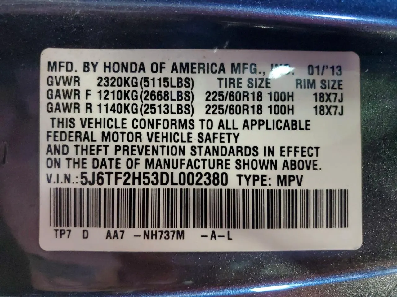 2013 Honda Crosstour EX-L
