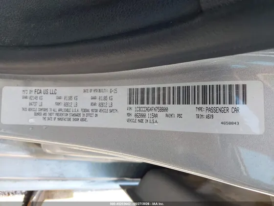 2015 Chrysler 200 Limited