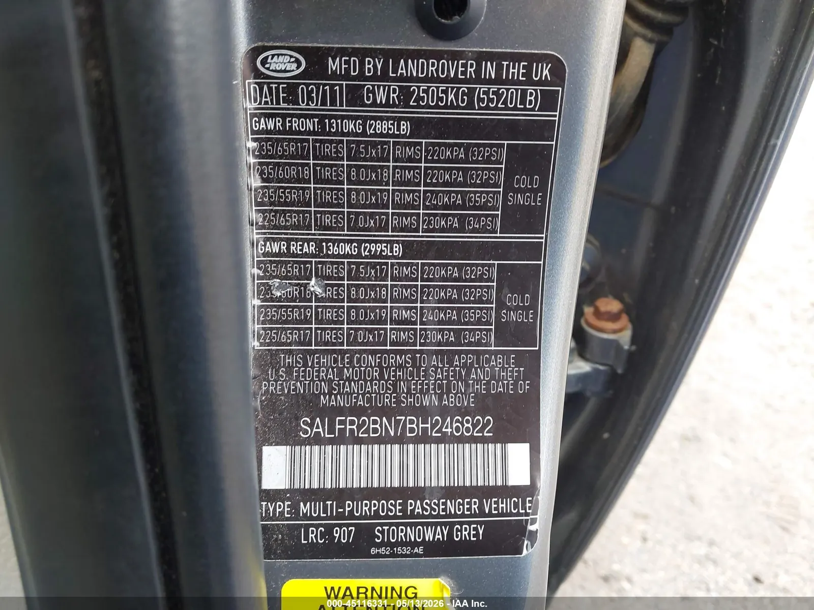 2011 Land Rover LR2 HSE