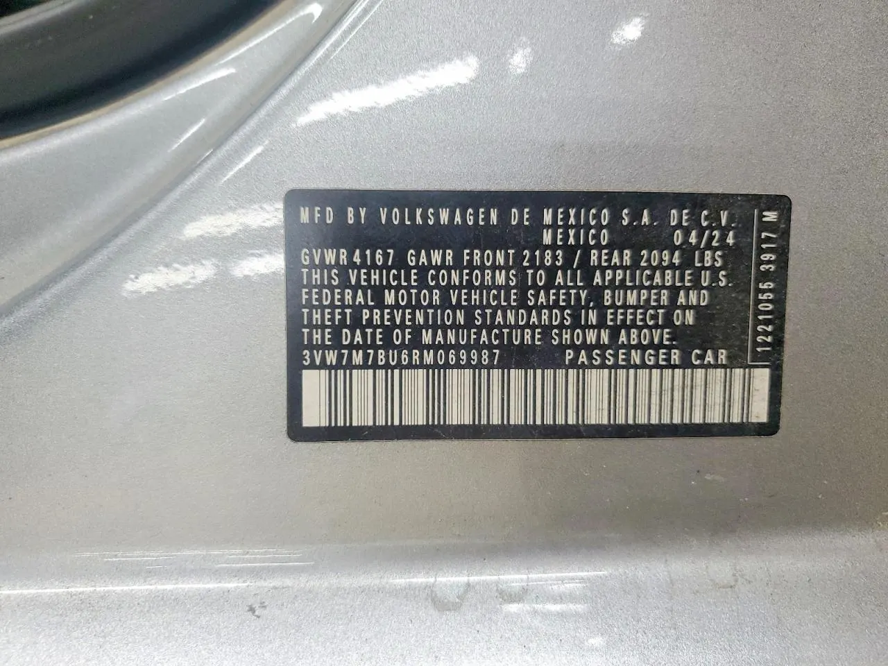 2024 Volkswagen Jetta SE