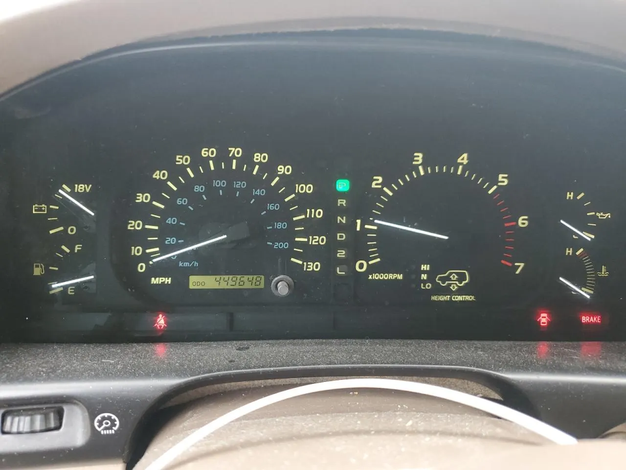 1998 Toyota Land Cruiser LAND CRUIS