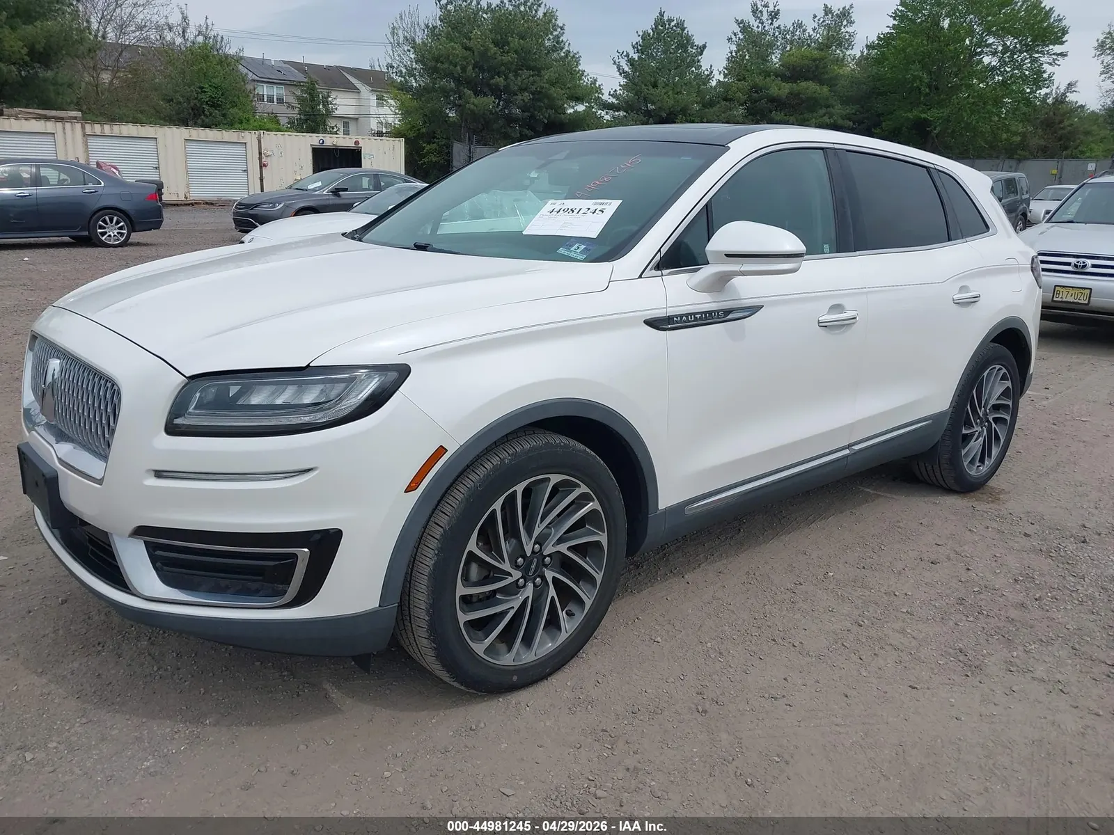 2019 Lincoln Nautilus Reserve